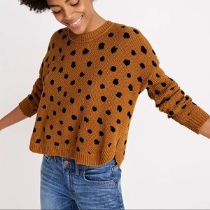 MADEWELL 
Painted Spots Pullover Sweater